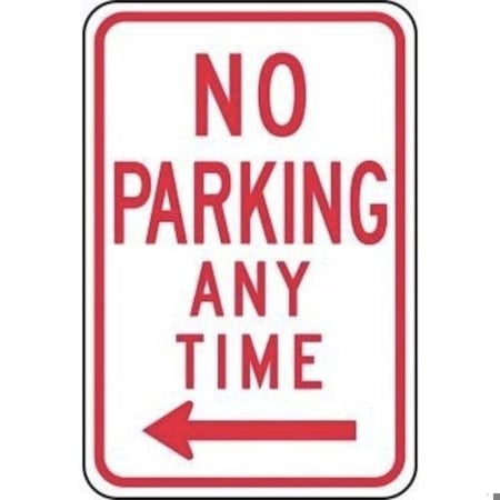 Accuform PARKING SIGN NO PARKING ANY TIME FRP715RA FRP715RA